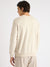 Antony Morato Men Beige Solid Round Neck Full Sleeves Sweatshirt