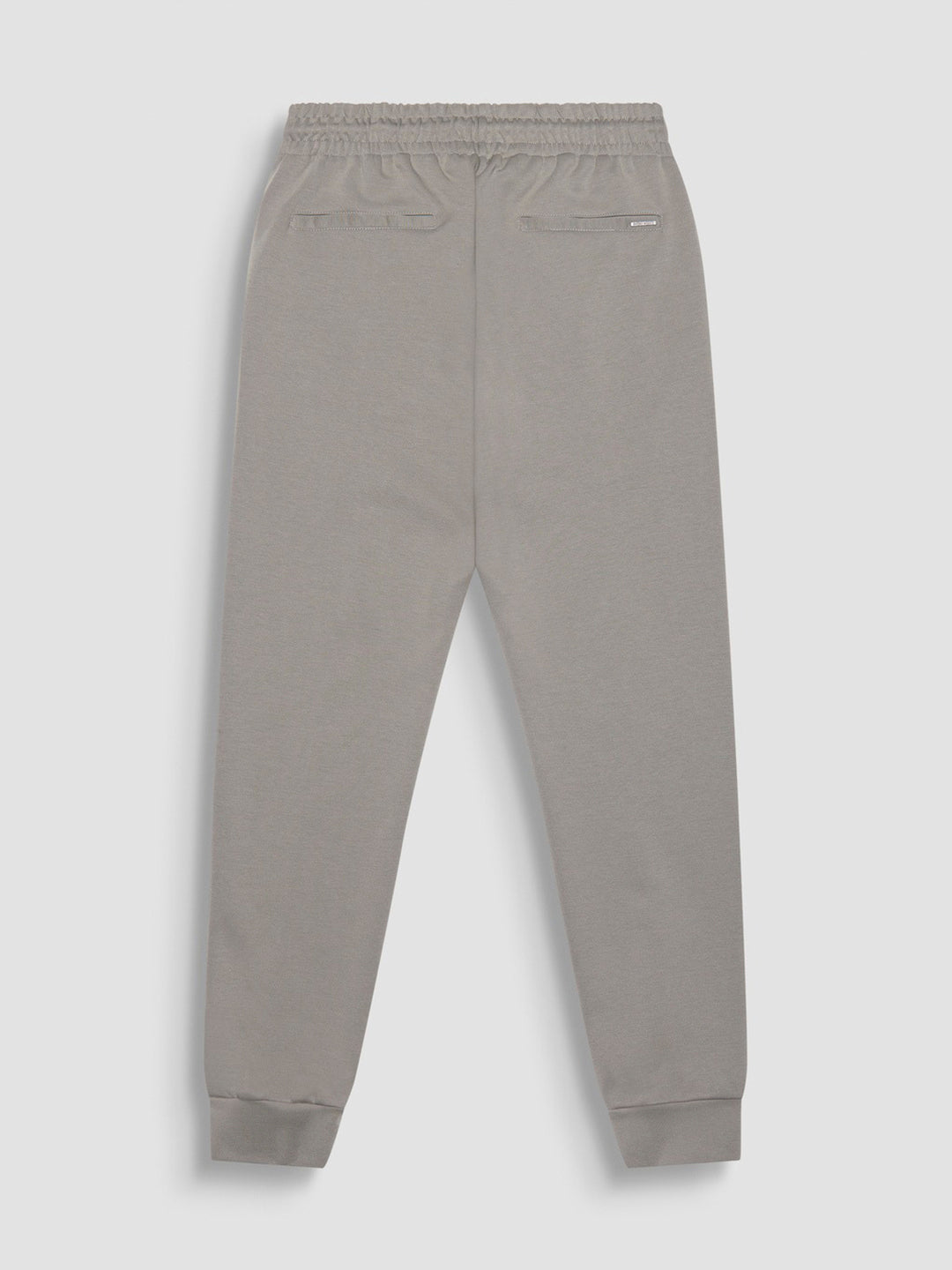 Antony Morato Men Grey Solid Carrot Fit Mid-Rise Joggers Style Track Pant