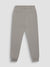 Antony Morato Men Grey Solid Carrot Fit Mid-Rise Joggers Style Track Pant