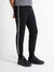 Antony Morato Men Black Solid Regular Fit Mid-Rise Joggers Style Track Pant