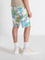 Antony Morato Men Off White Printed Slim Fit Shorts