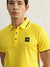 Antony Morato Men Yellow Solid Polo Collar Short Sleeves T-Shirt