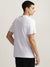 Antony Morato Men White Printed Round Neck Short Sleeves T-Shirt