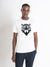 Antony Morato Men White Printed Round Neck Short Sleeves T-Shirt