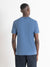 Antony Morato Men Blue Printed Round Neck Short Sleeves T-Shirt