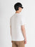 Antony Morato Men White Printed Round Neck Short Sleeves T-Shirt