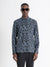 Antony Morato Men Black Printed Spread Collar Full Sleeves Shirt