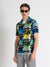 Antony Morato Men Multi-Color Printed Resort Collar Short Sleeves Shirt