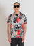 Antony Morato Men Multi-Color Printed Resort Collar Short Sleeves Shirt