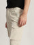 Antony Morato Men Beige Solid Regular Fit Cargo Trouser