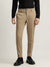 Antony Morato Men Solid Mid-Rise Flat-Front Trouser