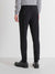 Antony Morato Men Black Solid Super Skinny Fit Mid-Rise Flat Front Trouser