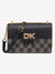 Dkny Women Black Printed Crossbody Bag