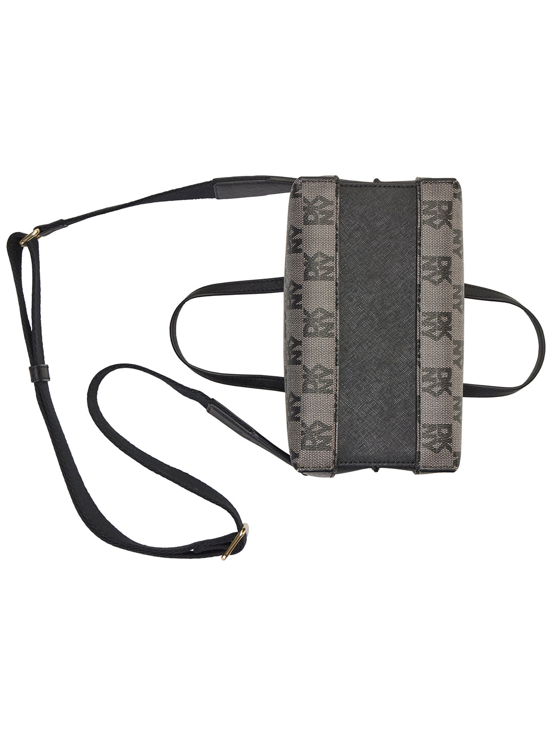 Dkny Women Black Printed Crossbody Bag