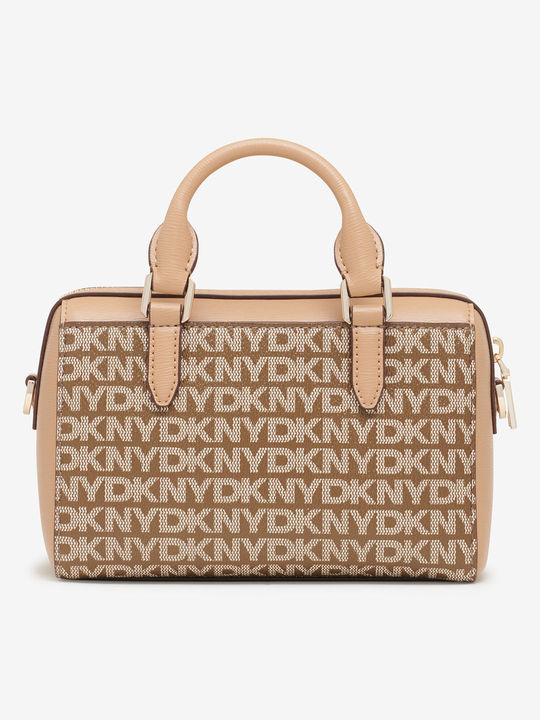 Dkny Women Brown Printed Handheld Bag