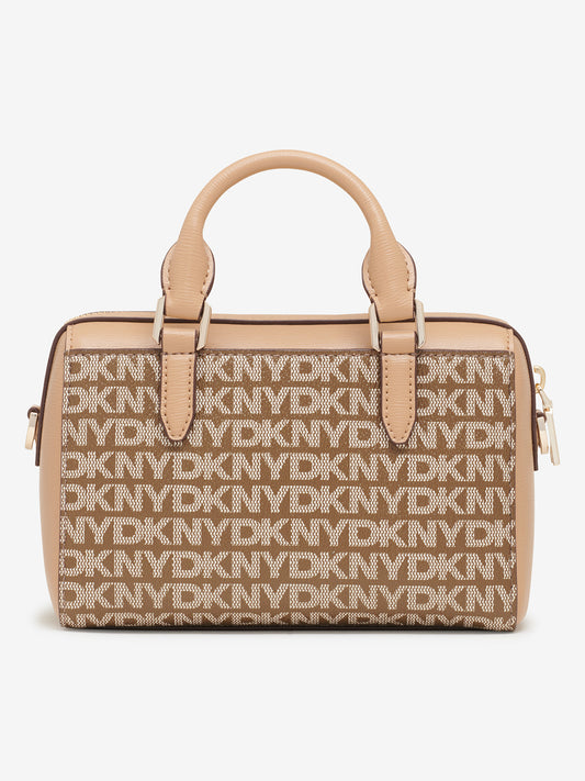 Dkny Women Brown Printed Handheld Bag