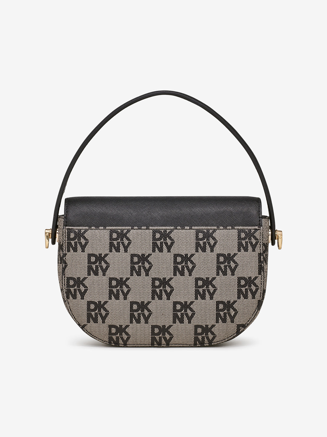 Dkny Women Black Printed Crossbody Bag