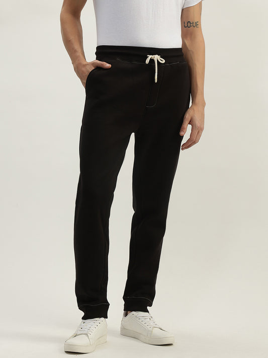 True Religion Men Solid Mid-Rise Sweatpant