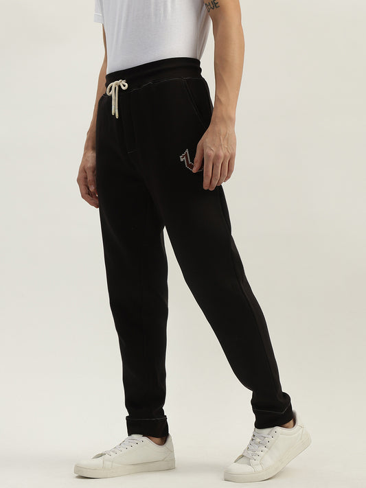 True Religion Men Solid Mid-Rise Sweatpant