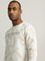 True Religion Men Cream Printed Round Neck Full Sleeves Sweatshirt