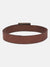 True Religion Men Brown Solid Belt With Push Pin Buckle