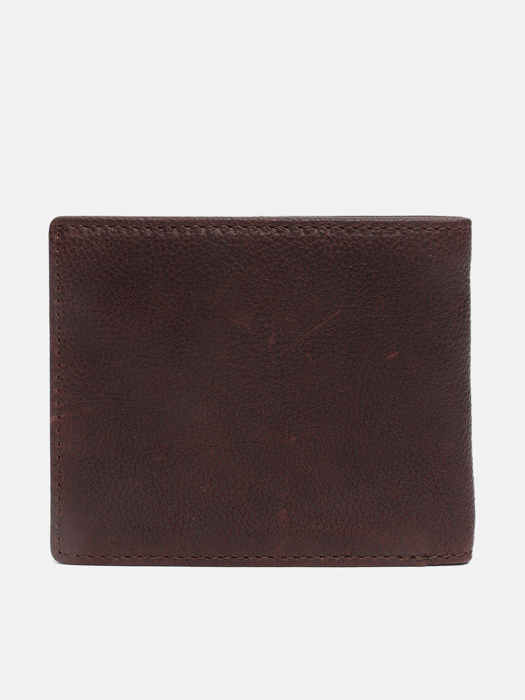 True Religion Men Brown Textured Bi-Fold Wallet