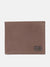 True Religion Men Brown Solid Bi-Fold Wallet