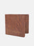 True Religion Men Brown Solid Bi-Fold Wallet