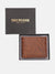 True Religion Men Brown Solid Bi-Fold Wallet