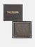 True Religion Men Grey Textured Bi-Fold Wallet