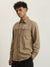 True Religion Men Beige Embroidered Spread Collar Full Sleeves Shirt