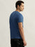 True Religion Men Blue Printed Round Neck Short Sleeves T-Shirt