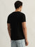 True Religion Men Black Printed Round Neck Short Sleeves T-Shirt