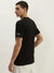 True Religion Men Black Printed Round Neck Short Sleeves T-Shirt