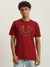 True Religion Men Printed Round Neck Short Sleeves T-Shirt