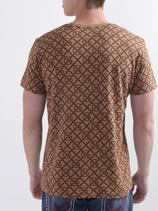 Gant Brown Logo Regular Fit T-Shirt