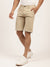 Lindbergh Men Sand Solid Regular Fit Shorts