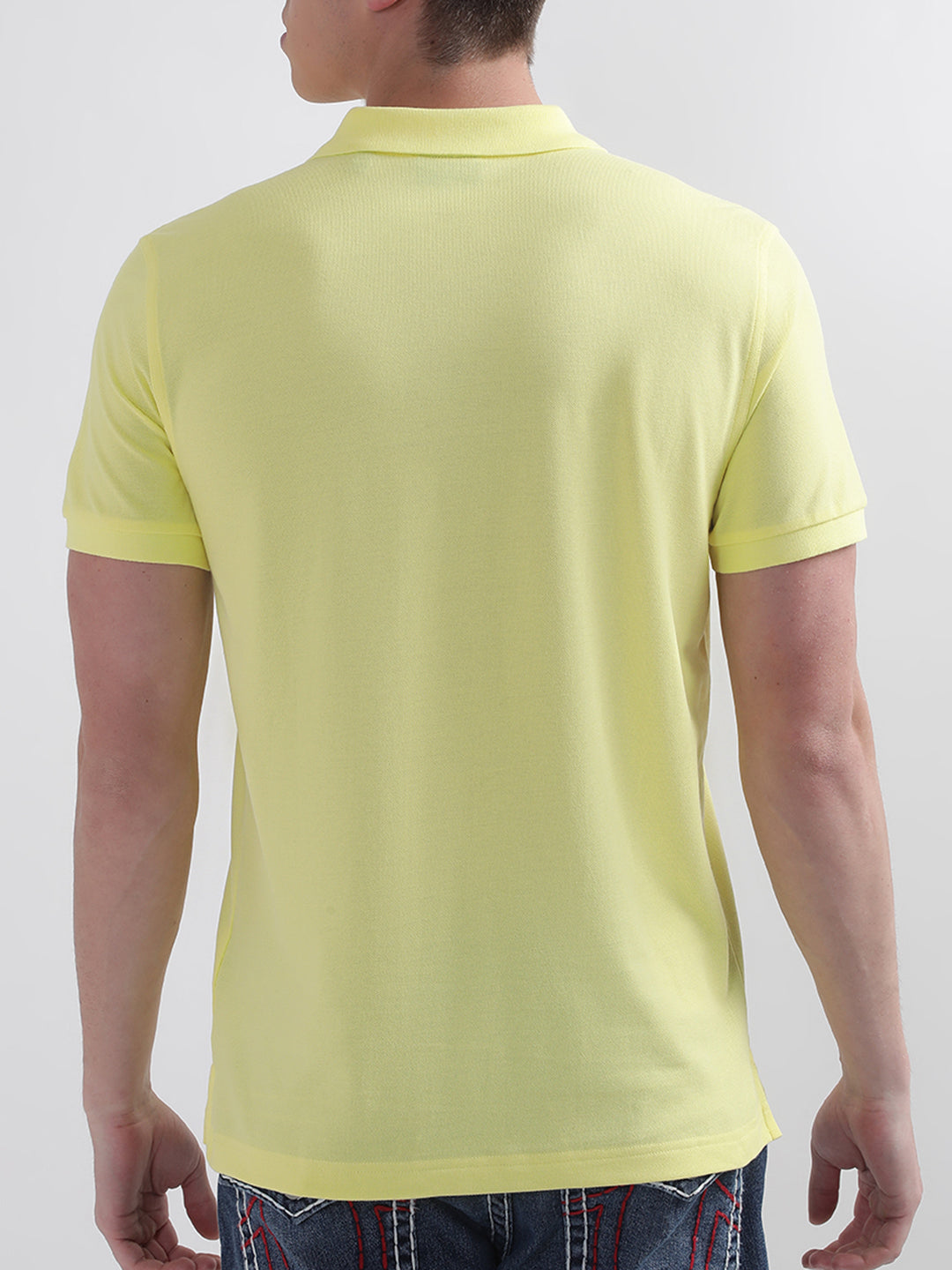 Gant Yellow Original Regular Fit Pique Polo T-Shirt