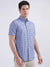 Gant Blue Fashion Checked Regular Fit Shirt