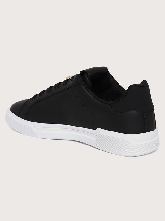 Just Cavalli Men Black Sneakers