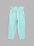 Elle Kids Girls Green Solid Regular Fit Sweatpant