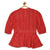 Elle Kids Girls Red Solid Round Neck Top