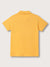 Blue Giraffe Kids Yellow Embroidered Regular Fit Polo T-Shirt