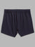 Blue Giraffe Girls Navy Blue Striped Regular Fit Shorts