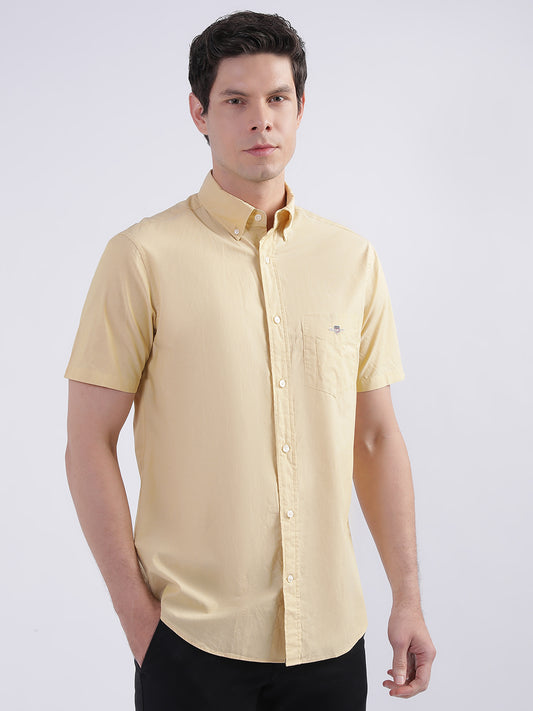 Gant Yellow Fashion Regular Fit Shirt