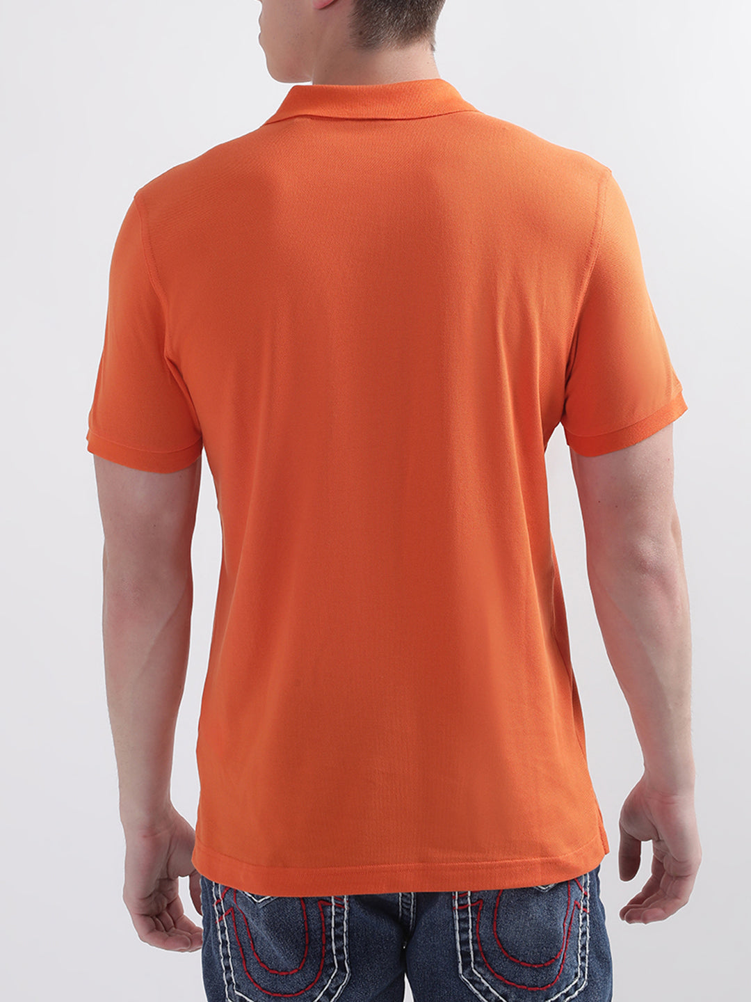 Gant Orange Original Regular Fit Pique Polo T-Shirt