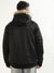 True Religion Men Black Printed Hooded Jacket