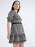 Centre Stage Women Multi Printed V Neck Dress