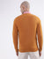 Gant Men Orange Solid V Neck Sweater