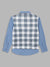 Blue Giraffe Boys Multi Solid Collar Waist Coat